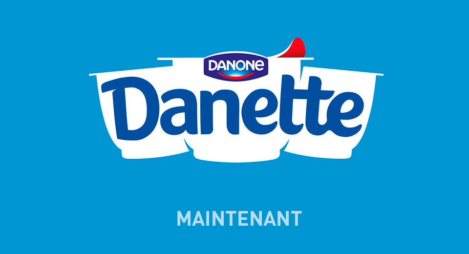 Nouvelle identité Danette