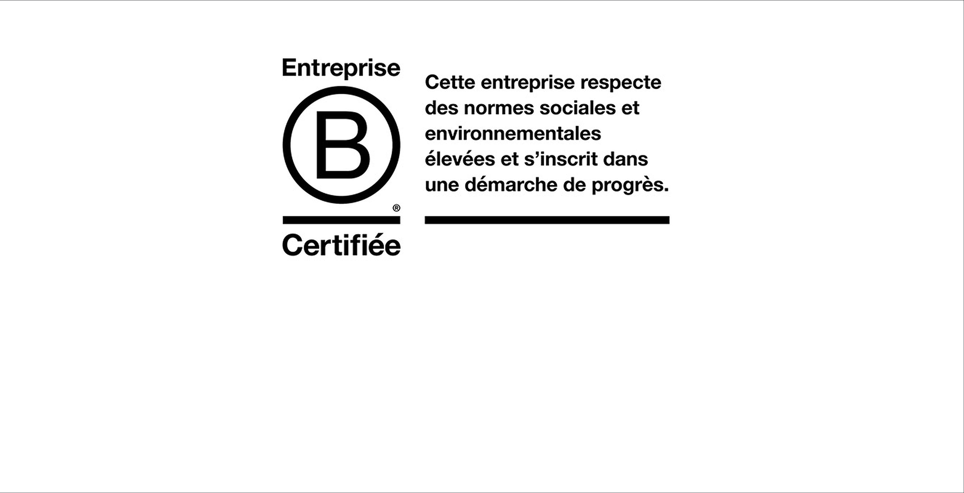 Certification BCorp