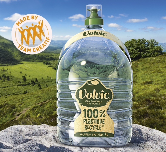 bouteille Volvic 8 litres