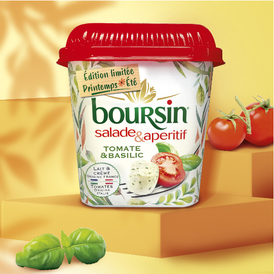 packaging Boursin édition limitée