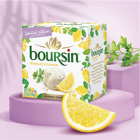 packaging Boursin édition limitée