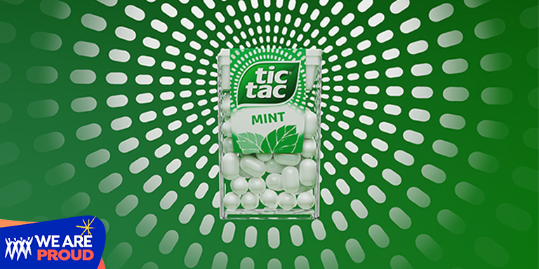 Tic Tac refonte, goût menthe