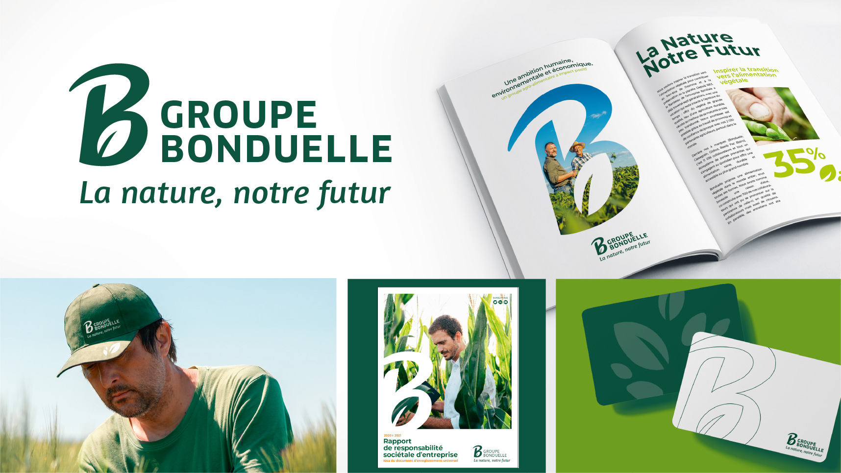 Charte graphique du groupe Bonduelle